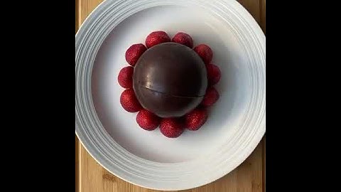 how to make magic chocolate ball 😋