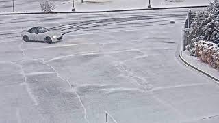 Security cam caught ND Miata playing in snow at 60 FPS.