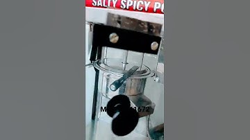 Gas popcorn machine, Electric machine , price 19,500₹, Unique popcorns 🍿