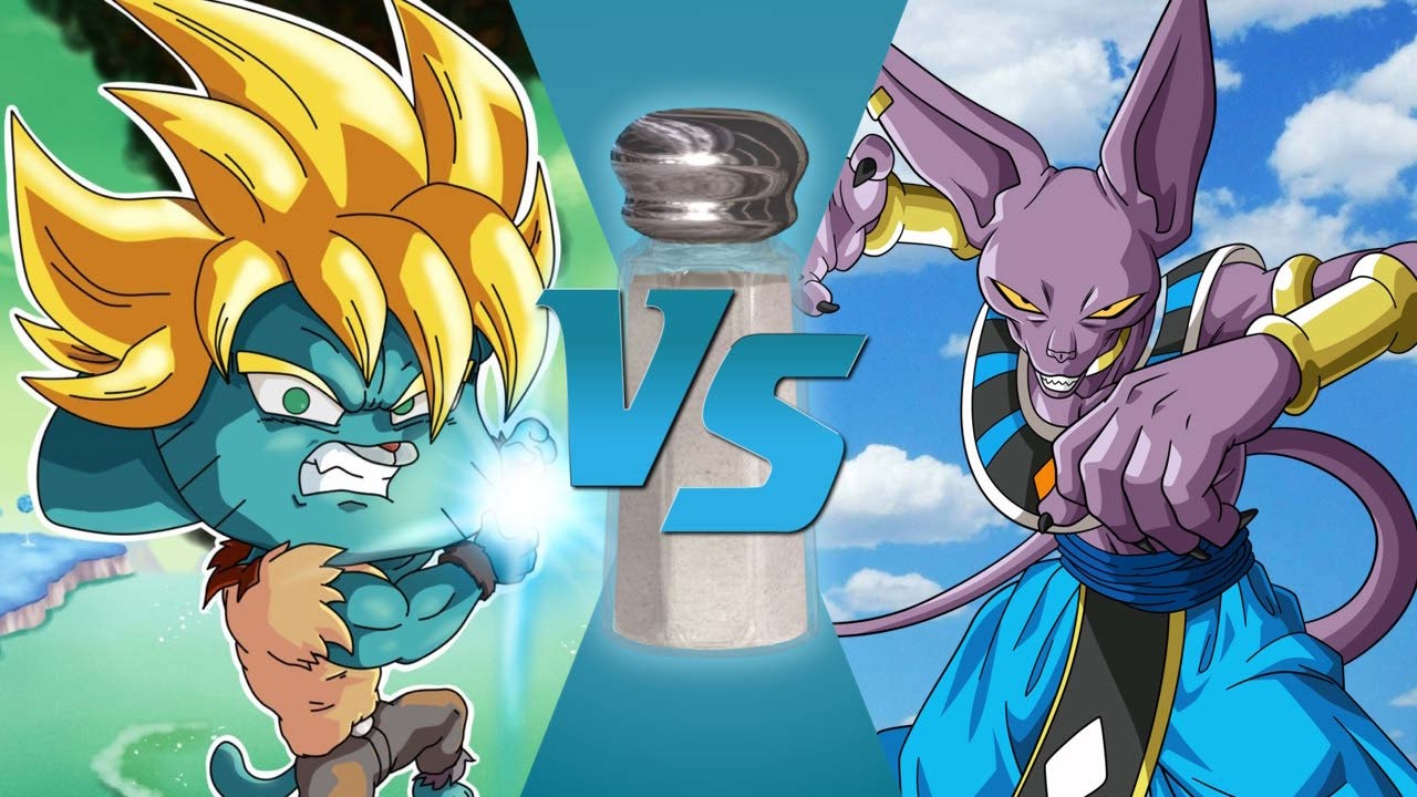 Gumball vs Beerus (Amazing World of Gumball vs Dragon Ball Super) Salt