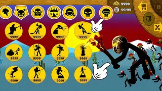  UNLOCK FULL ITEM SPELLS 9999 SUMMON GRIFFON SKILL IN MODE INSANE EPIC | STICK WAR LEGACY |