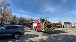 Accidental fire at west Toledo apartment hospitalizes two people, displaces six families