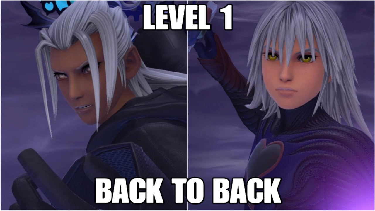 Kingdom Hearts 3 - Back to Back Duo #1 (Level 1/Critical/all Pro Codes/No Damage/Restrictions)