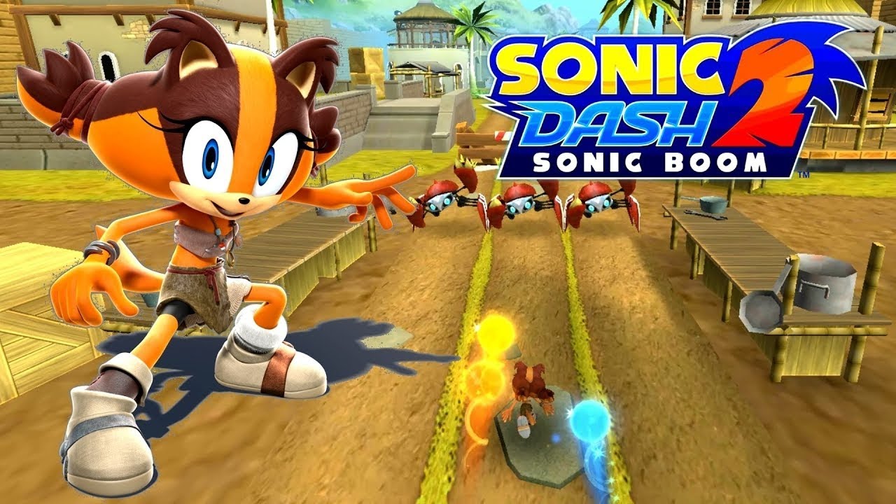 Sonic Dash 2 Sonic Boom Android : Sticks The Badger - YouTube