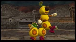 Let's Play Mario Super Sluggers - Challenge Mode - Part 7 Super Mario Sluggers Challenge Walkthrough Final Bowser Castle
