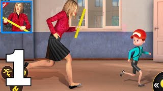 Hello Scary Crazy Teacher 3D Baldi’S Basic Level 1 - 5 Gameplay Part 1 screenshot 2