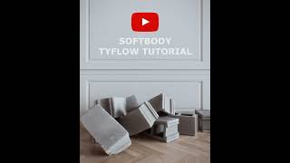 3DSMAX y Tyflow Softbody  #3dsmax #vray #tyflow