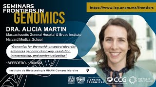 Frontiers in Genomics - Alicia Martin