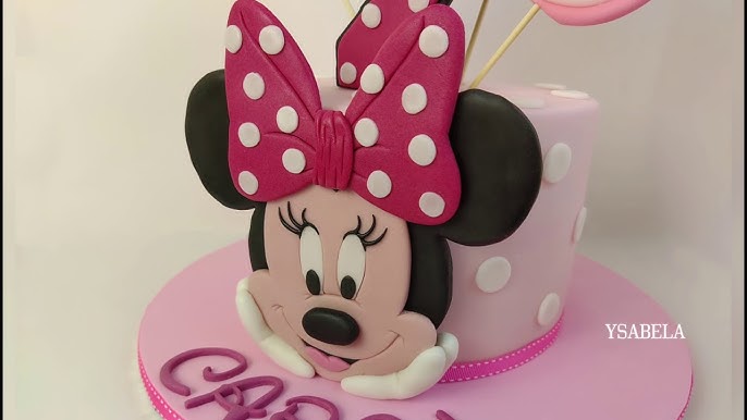 OUT OF THIS WORLD Minnie Mouse Face Cake Topper - How To Make Minnie Mouse For a Cake - YouTube out-of-this-world-minnie-mouse-face-cake-topper-how-to-make-minnie-mouse-for-a-cake-youtube