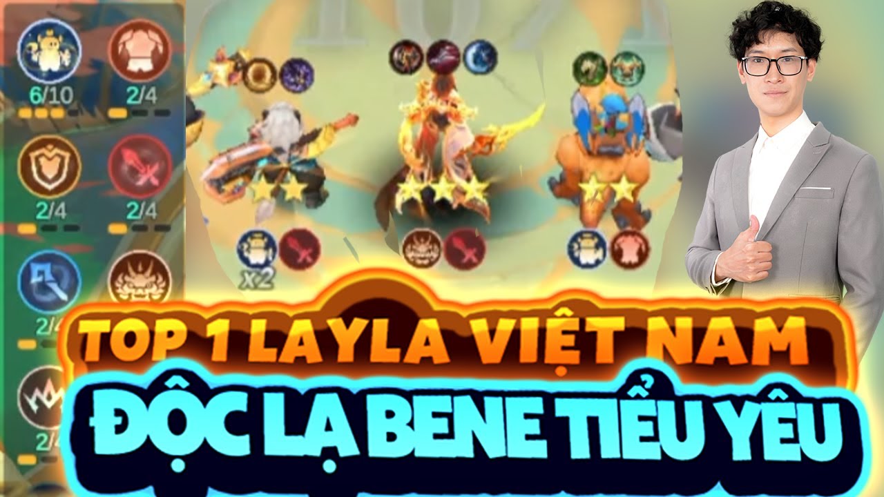 MCGG | TOP 1 LAYLA VIỆT NAM | ĐỘC LẠ BENE TIỂU YÊU #MCGG #MAGICCHESSGOGO #SLY #TOPMO