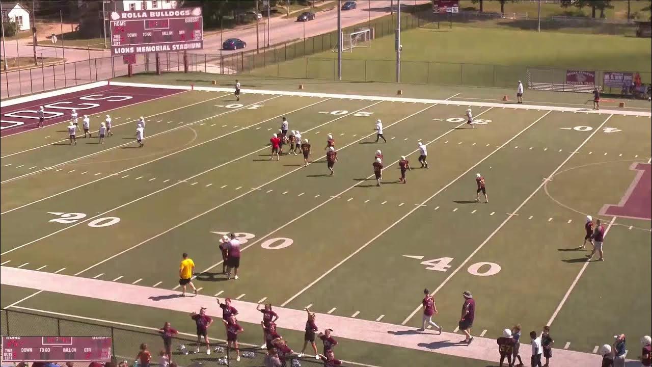 Rolla High School vs. Rolla High School Varsity Mens' Football YouTube