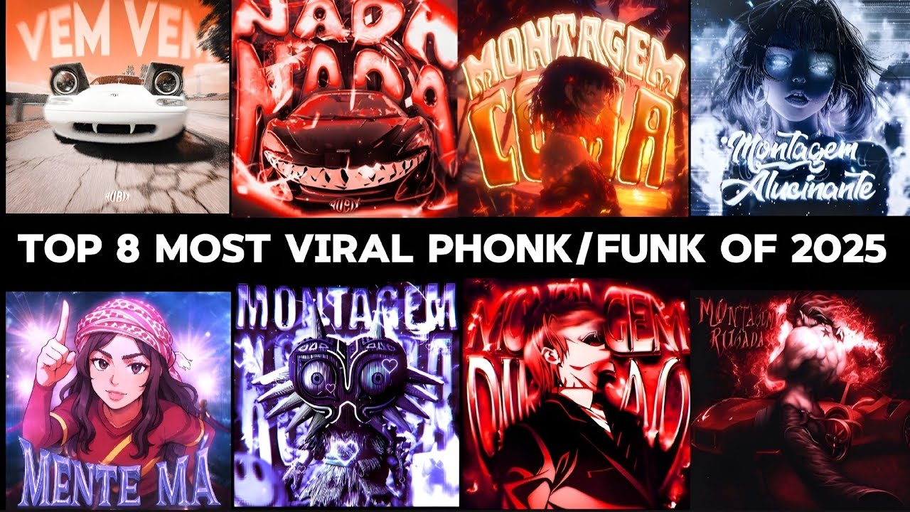 TOP 8 VIRAL PHONK / FUNK OF 2025 🥶🔥 | Shadow Bass Mix | Dark Vibes Edition