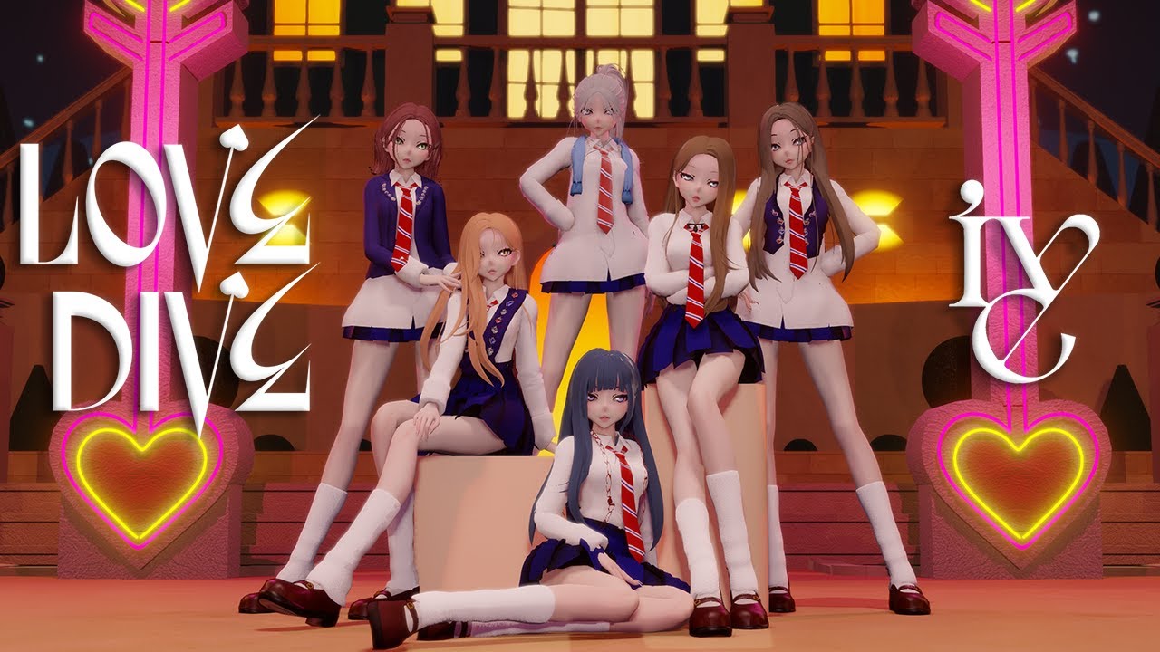 【MMD】IVE 아이브 'LOVE DIVE'