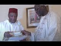 Séisme au Maroc : Khalif Général des Mourides remet un cheque de 100 millions de F CFA aux victimes