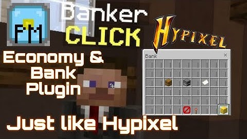 Ultimate Hypixel-Style Bank + Economy Plugin for PocketMine-MP5 | Full Review & Features Explained!