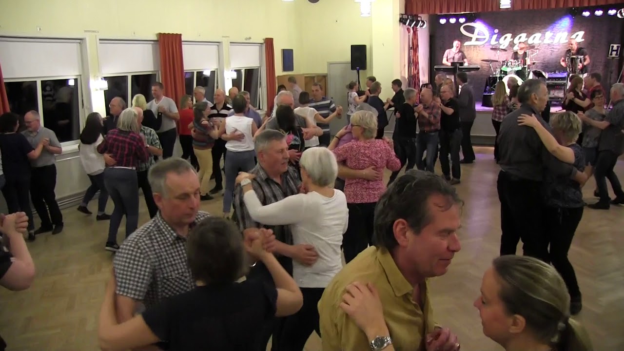 Lagagården Laholm 25/2 2020 med Diggarna no: 2 av 3. Kejsarinnans Tango och Jiggar Tango.