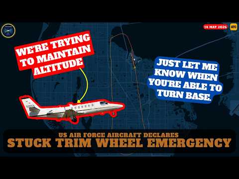 U.S. Army Aircraft Declares Emergency Following Stuck Trim on Departure #atc