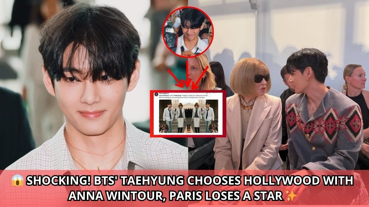 🤯 Разоблачено! Тайна отсутствия Тэхёна BTS на Парижской неделе моды 2025‼️