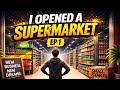 I Opened My Own Supermarket! 😱 | Supermarket Simulator EP 1