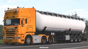 Scania V8 Open pipe with Exhaust valve system | ETS2 Mods v1.40
