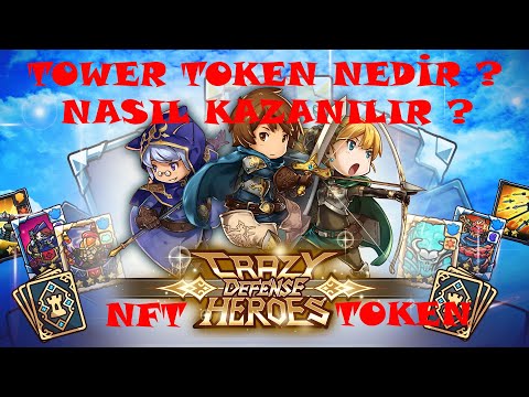 CRAZY DEFENSE HEROES TD | TOWER TOKEN NEDİR ? | NASIL KAZANILIR ?