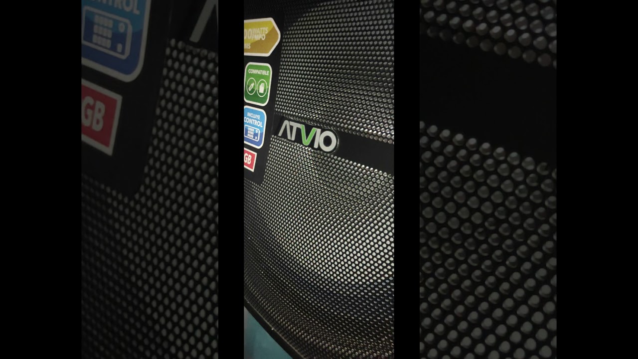 BOCINA ATVIO 15 MUY POTENTE PRUEBA PARA MERCADO LIBRE - YouTube