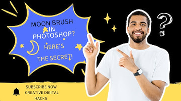 👉Learn how to Create a Moon Brush in Photoshop | Easy Step-by-Step Tutorial