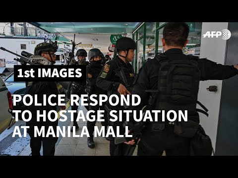 Police respond to reported mass hostage-taking at Manila mall | AFP