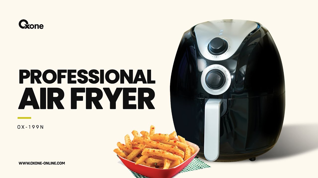 Professional Air Fryer OX199N Product Features YouTube