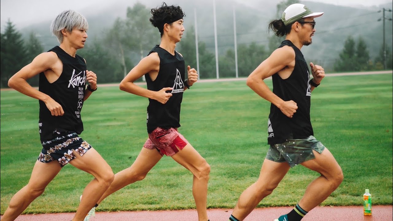1000m10本超過酷インターバルやってみた〜健ちゃん練合宿〜 - YouTube