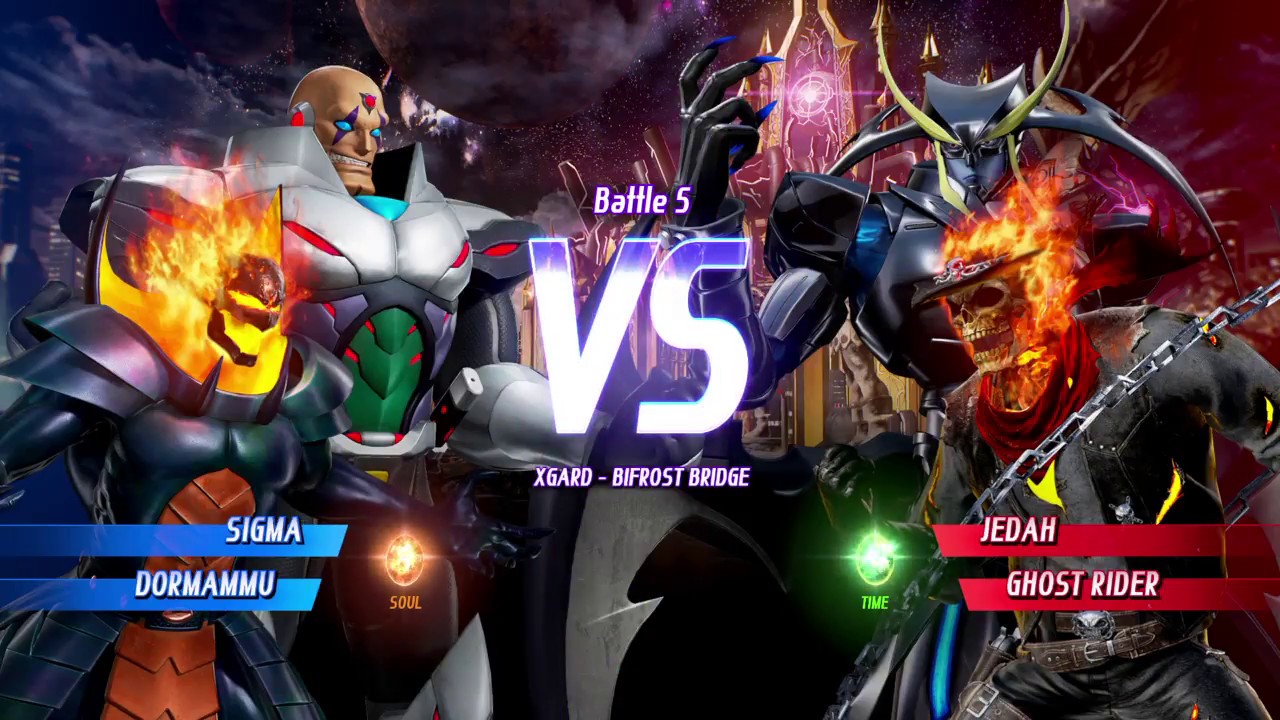 MARVEL VS CAPCOM INFINITE Sigma Alt Dormammu Gameplay In Arcade Mode 