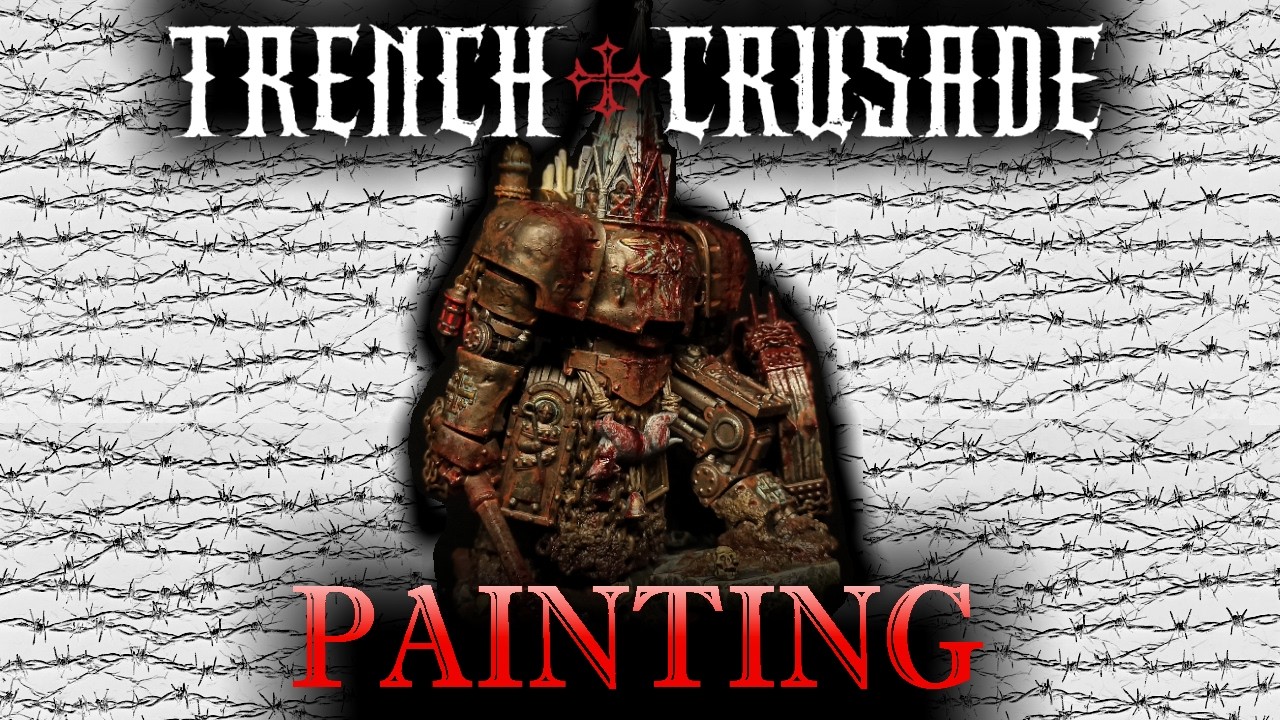 Как покрасить миниатюру Shrine Anchorite: Пошаговый гайд | Trench Crusade | Гримдарк Grimdark