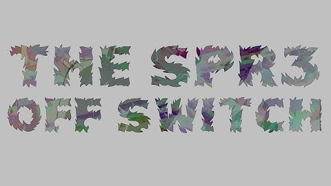 "Off Switch" --- Music Video by THE SPR3