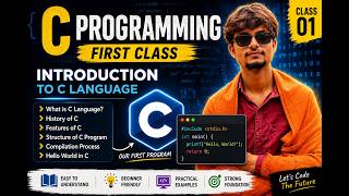 Information C Programming Tutorial | Lesson 1 | Introduction to C Language | Beginners #coding #hindi Guide