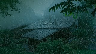 Entro 3 minuti, dirai addio all'insonnia all'istante con forti piogge e tuoni sul tetto