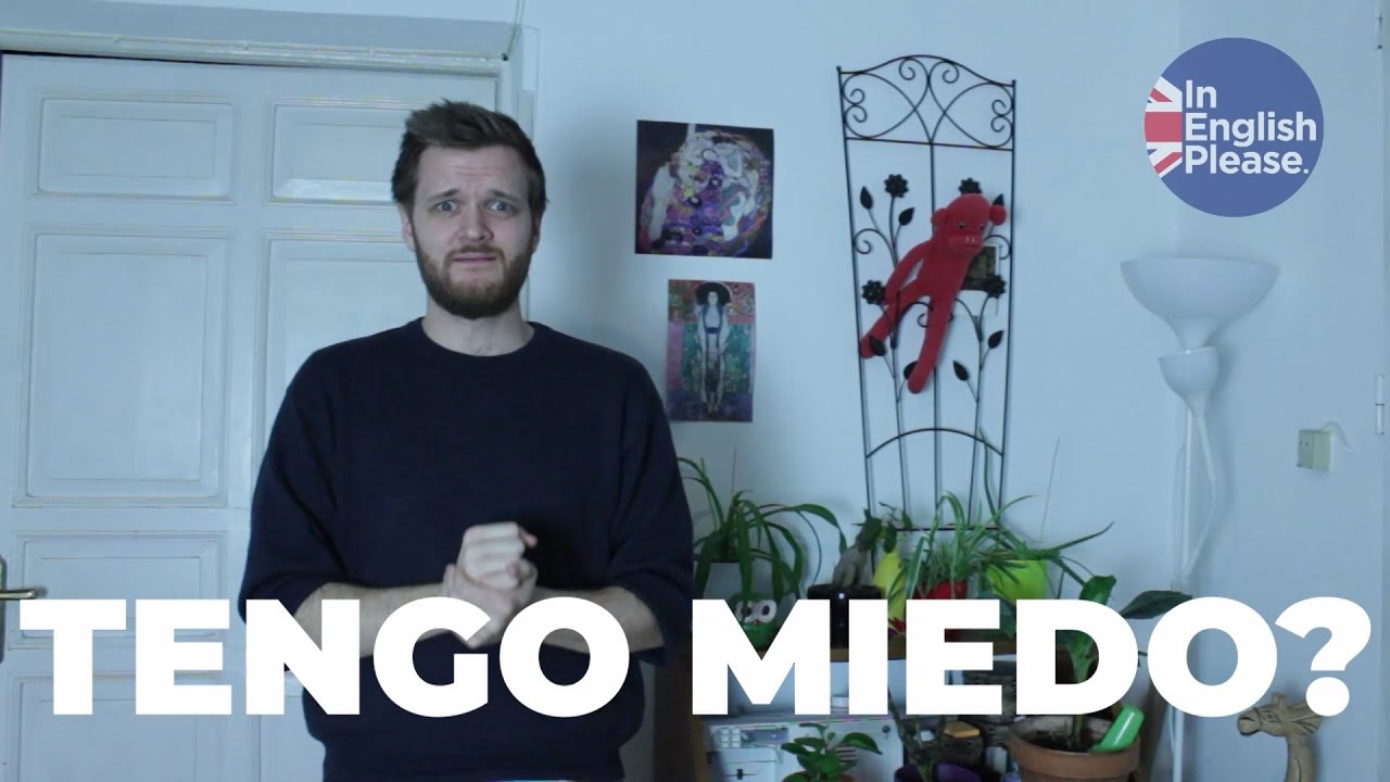 ¿Cómo se dice "TENGO MIEDO" en inglés? | ¡NO PIERDAS ESTA CLASE TÁN