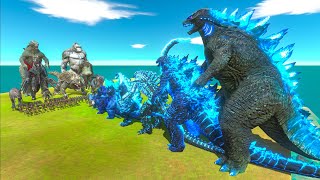 10 Levels Evolution of GODZILLA Ice Frostbite Size Comparison VS Team Dark GODZILLA 2014 x KING KONG by MrTong 6,304 views 8 days ago 22 minutes