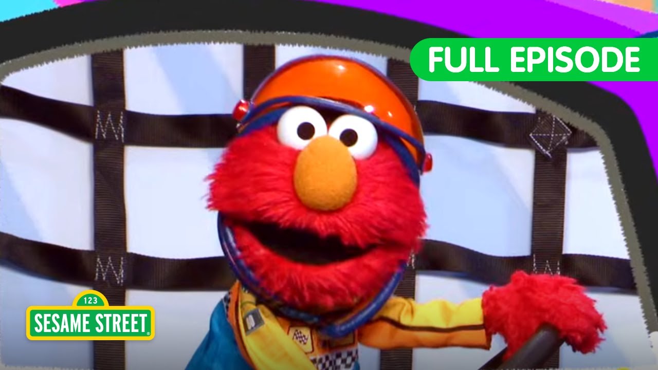 Elmo Runs the Race!🏁 | Sesame Street Full Episode