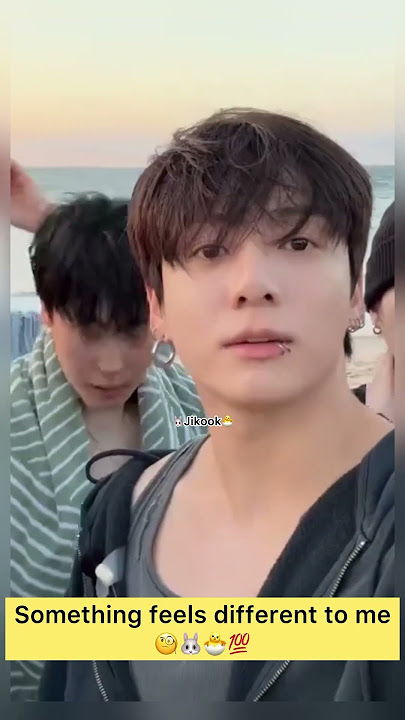 Something feels different to me?! #bts #jikooklovers #jungkook #jimin #jikook #jikookbusan #kookmin
