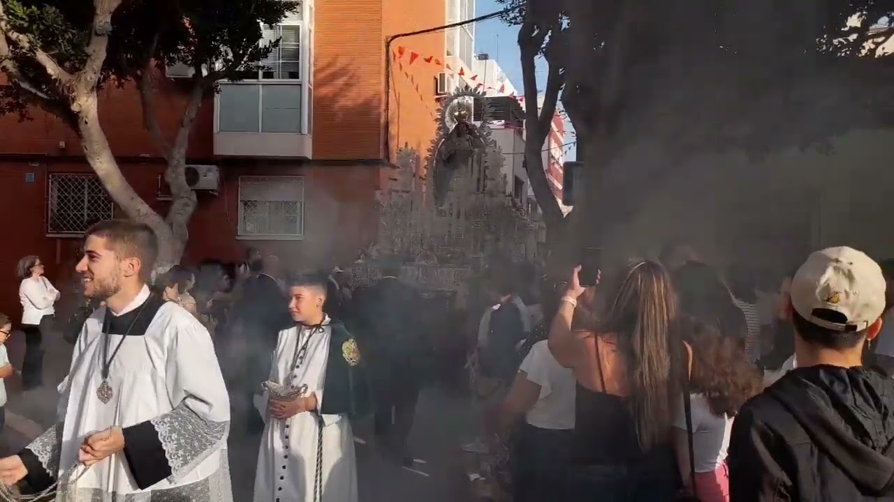 ROSARIO DE LA MACARENA. SALIDA PROCESIONAL, ALMERÍA 8-10-22 (I)