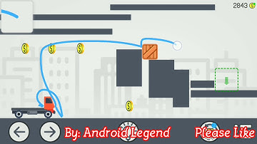 Brain Physic Level 2-61 Brain it on the wooden truck level 2-61 Android Solution