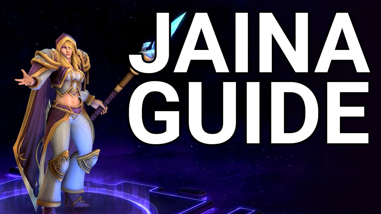 JAINA BUILD and MECHANIC GUIDE to RANK UP - Heroes of the Storm