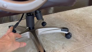 RealSpace Tresswell Bonded Leather High-Back Chair - HONEST Review