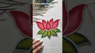 Easy Diwali Decoration Ideas | DIY Home Decor Hacks for #diwali  | Reusable Rangoli #shorts #2025