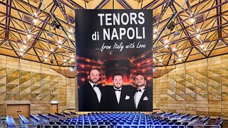 A concert of Italian singers in Germany. Tenors di Napoli. Favorite arias from the opera Puccini