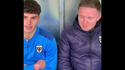 Academy: Archie and James after win over Southend