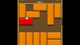 Unblock Me Free Game ( ios and android app ) solutions for all puzzles - level 40 of 1200 screenshot 1