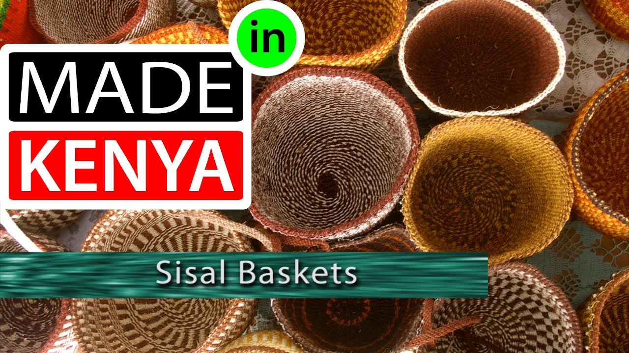 MADE IN KENYA - SEASON 3 - DORCUS BEADS - SISAL BASKETS