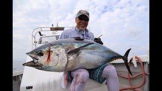 クロマグロ キャスティング スーパーナブラ連発！３ヒット１キャッチ！