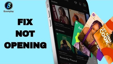 How To Fix And Solve Not Opening On Boomplay App | Easy Fix
